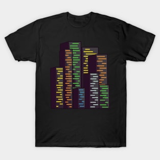 Glowing Blocks T-Shirt